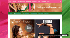 Desktop Screenshot of bellydancebazaar.com